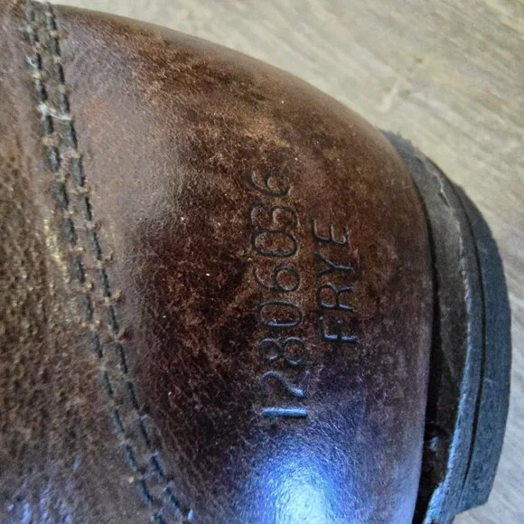FRYE prison MEN BOOTS 10 - Picture 7 of 12
